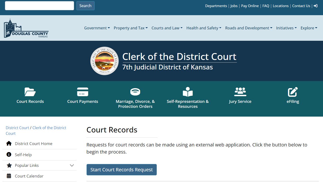Court Records | Douglas County, KS